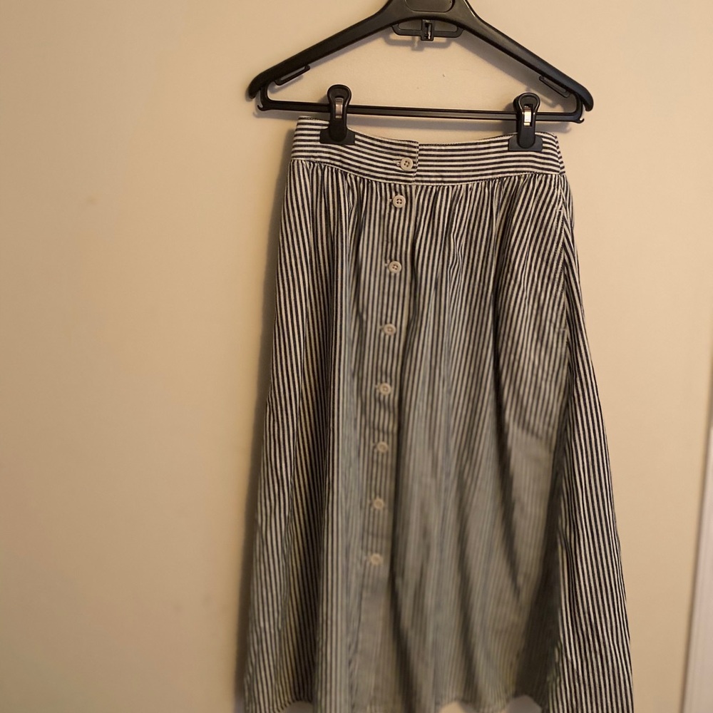 Madewell ankle skirt